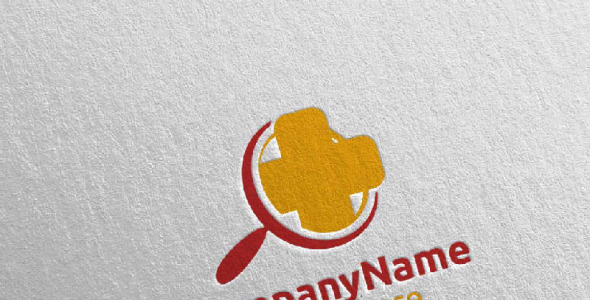 Шаблон логотипа на тему графика