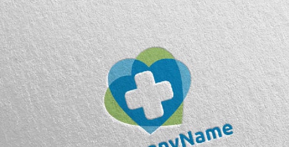 Шаблон логотипа на тему графика