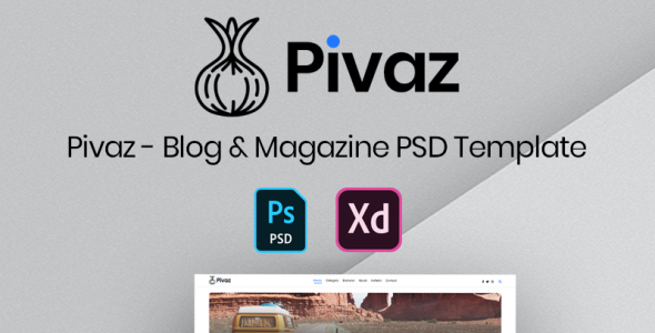 PSD шаблон на тему графика