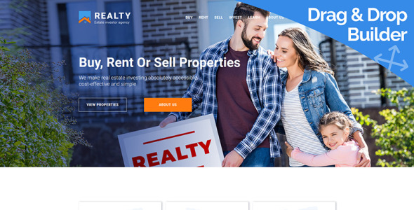 агентство недвижимости moto cms 3 шаблон