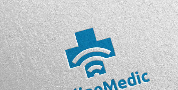 Шаблон логотипа на тему графика