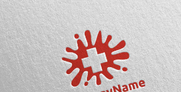 Шаблон логотипа на тему графика