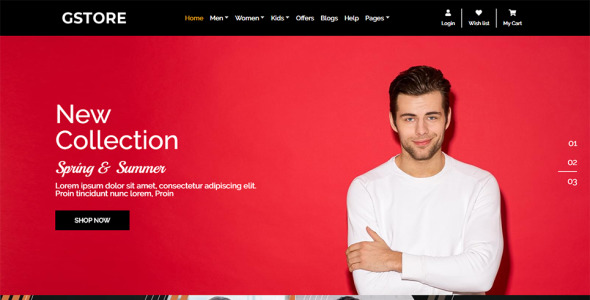 интернет магазин html шаблон шаблон сайта