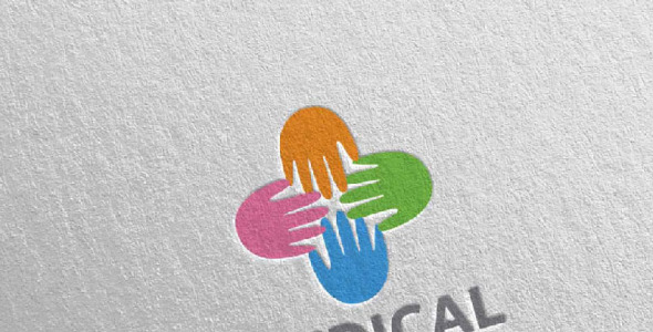 Шаблон логотипа на тему графика