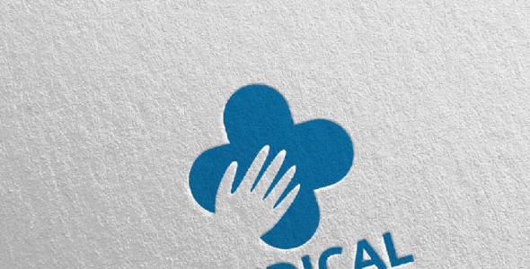 Шаблон логотипа на тему графика