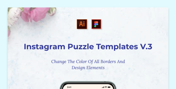 Шаблон для соцсетей на тему графика