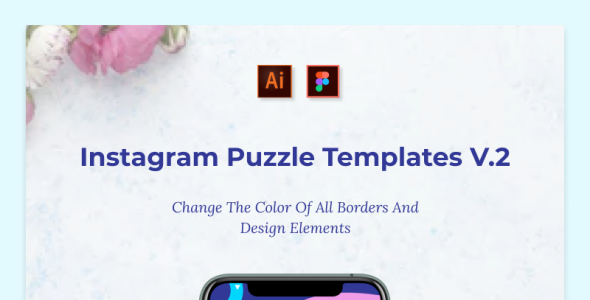 Шаблон для соцсетей на тему графика