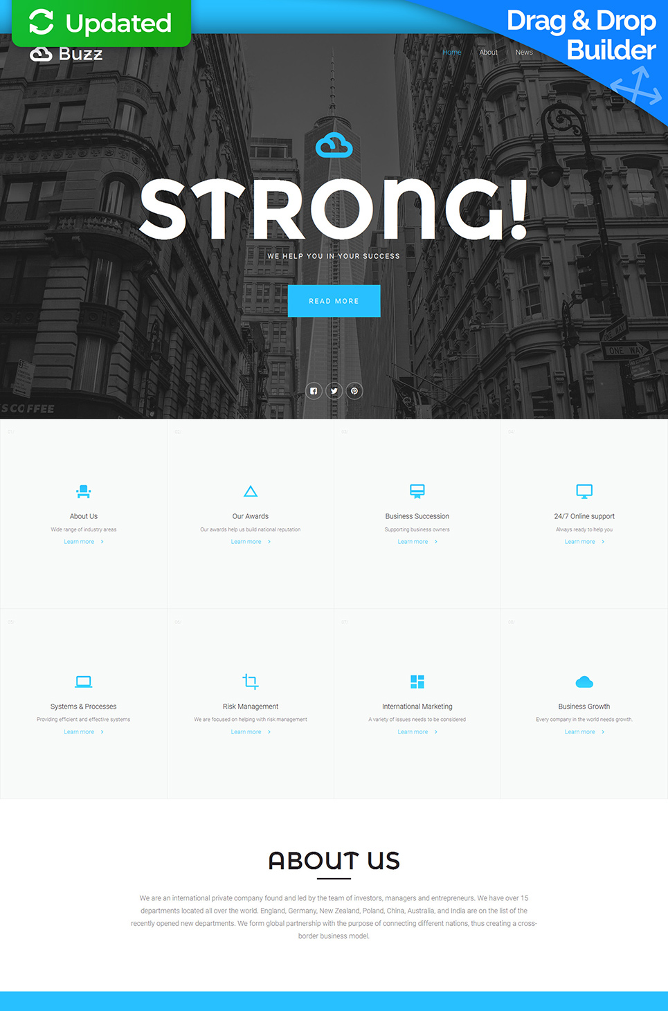 Business Responsive Moto CMS 3 Template New Screenshots BIG