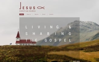 Christian Responsive Website Template