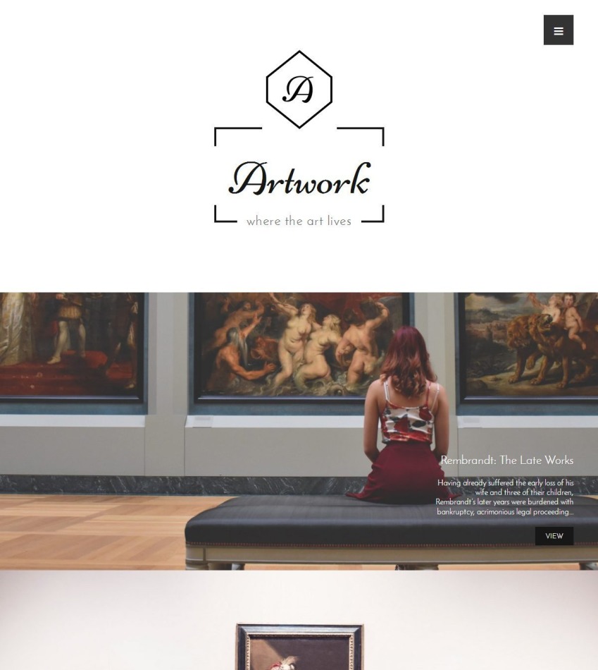 Artwork WordPress Theme 59200