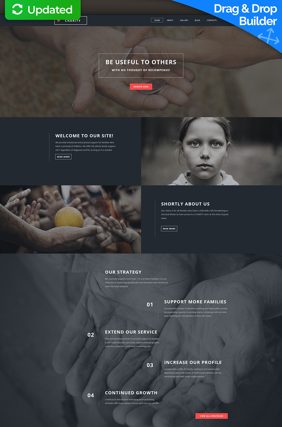 Child Charity Responsive Moto CMS 3 Template New Screenshots BIG