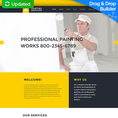 Painting Company Templates TemplateMonster