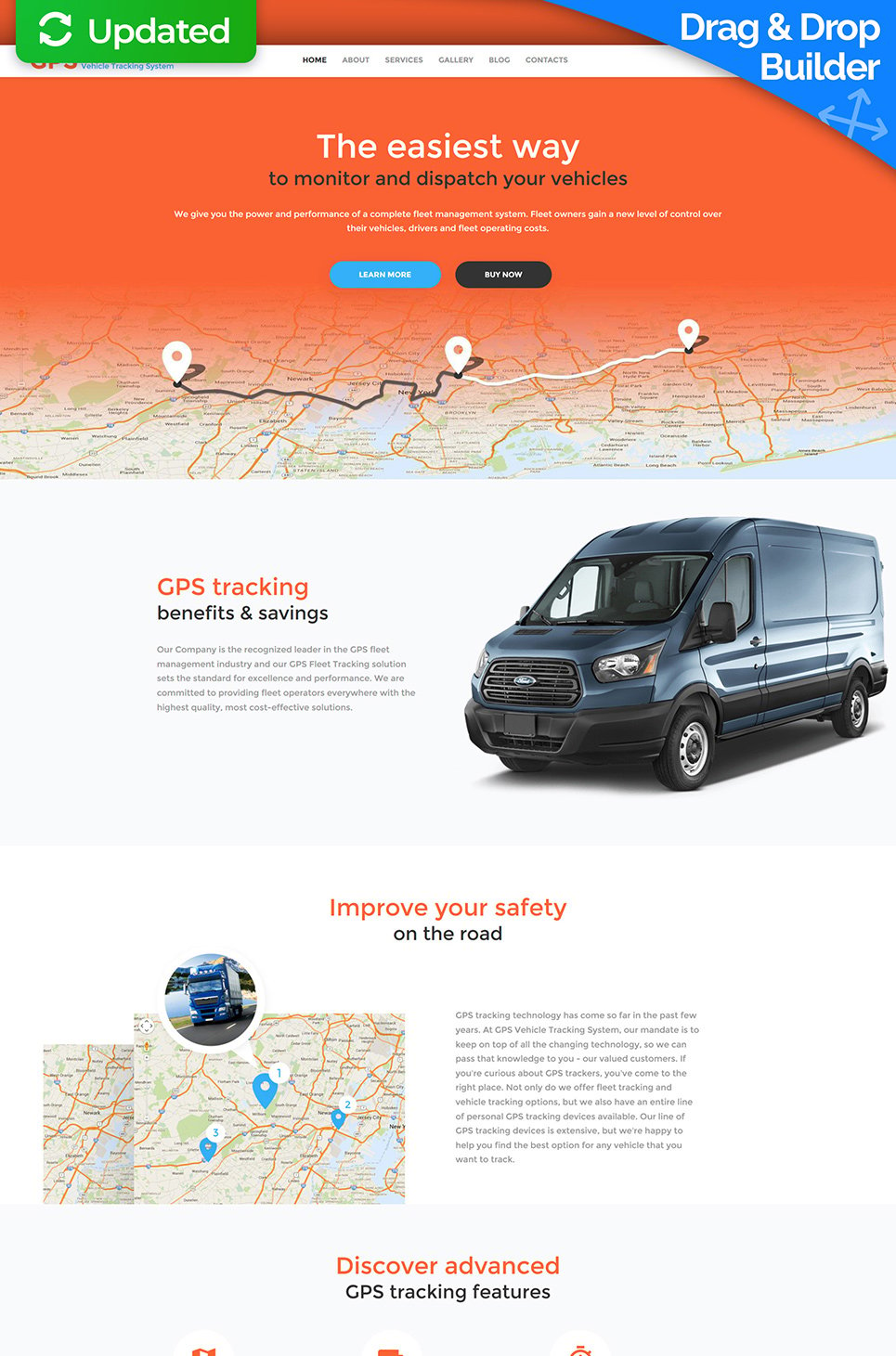 Transportation Responsive Moto CMS 3 Template New Screenshots BIG