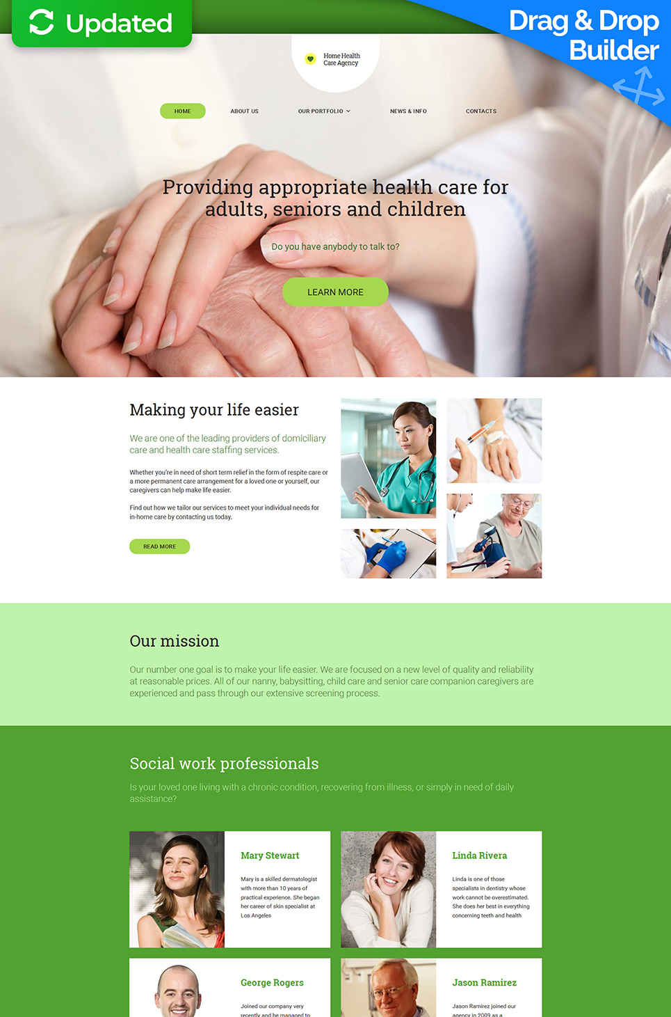 Elderly Care Responsive Moto CMS 3 Template New Screenshots BIG