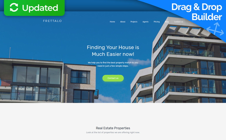 Real Estate Premium Premium Moto CMS 3 Template Big Screenshot Real Estate Premium Moto CMS 3 Template New Screenshots BIG