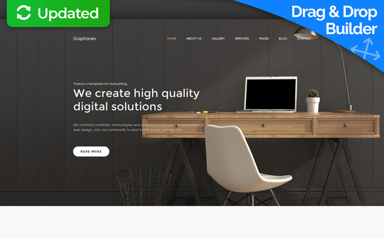 Web Design Premium Responsive Moto CMS 3 Theme Big Screenshot Web Design Premium Moto CMS 3 Template New Screenshots BIG