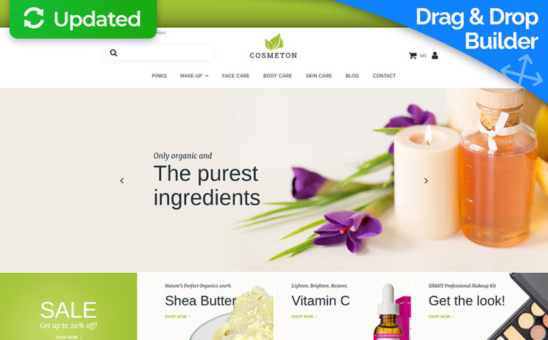 Cosmeton - Skin Care Responsive Bootstrap MotoCMS Ecommerce Template Big Screenshot Cosmeton - Skin Care Responsive MotoCMS Ecommerce Template New Screenshots BIG