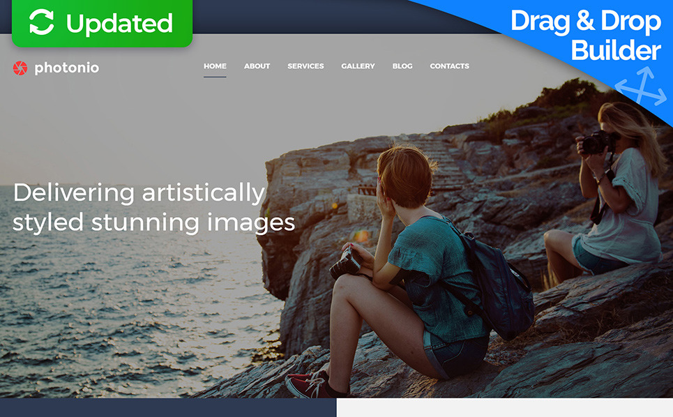 Photographer Portfolio Responsive Photo Gallery Template 59550