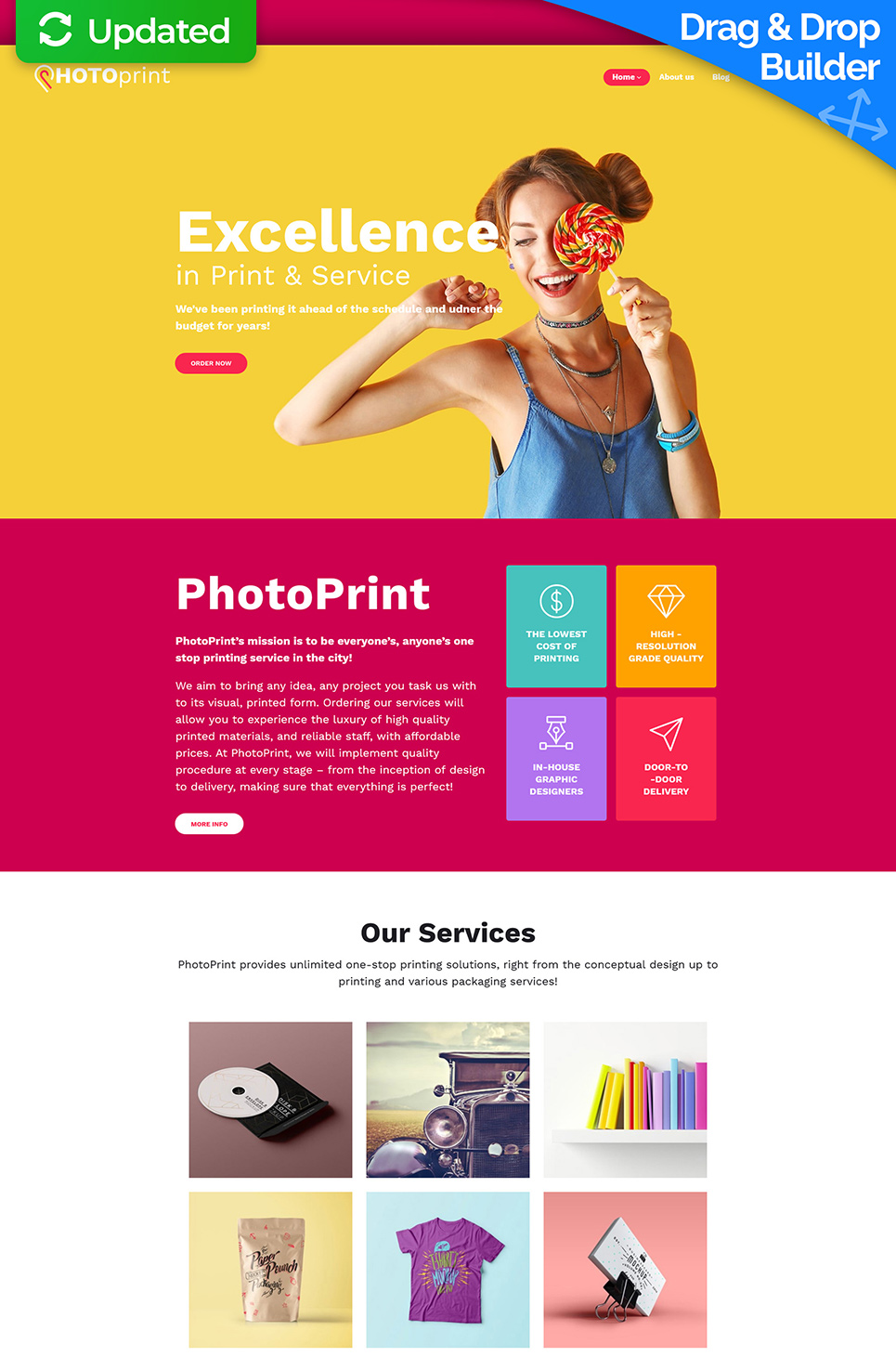 Print Shop Moto CMS 3 Template New Screenshots BIG