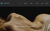 Defrozo Photographer Portfolio Responsywne Szablon Moto CMS 3 Mały zrzut ekranu Responsywny szablon Moto CMS 3 Defrozo Photographer Portfolio #59595