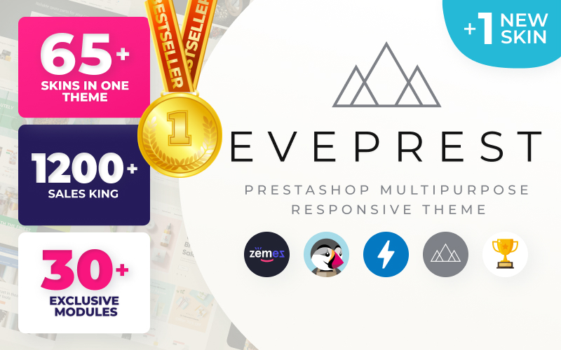 Reszponzív Eveprest - egy többcélú PrestaShop téma PrestaShop sablon 59555