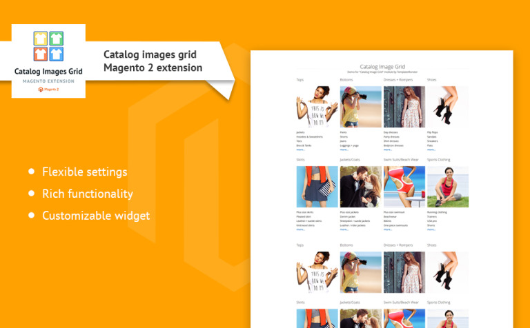 TM Catalog Images Grid Magento Extension Theme Big Screenshot TM Catalog Images Grid Magento Extension New Screenshots BIG