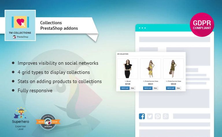 TM Collections PrestaShop Module Template Big Screenshot TM Collections PrestaShop Module New Screenshots BIG