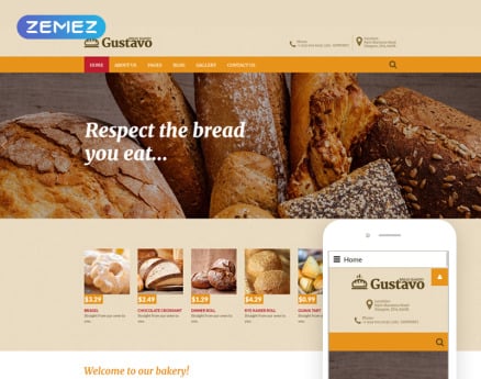 Food & Drink Joomla Template
