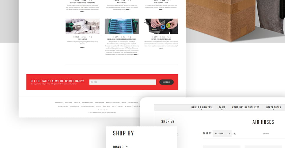 GrailWibo - Electrical Tools Store Magento 2 Theme