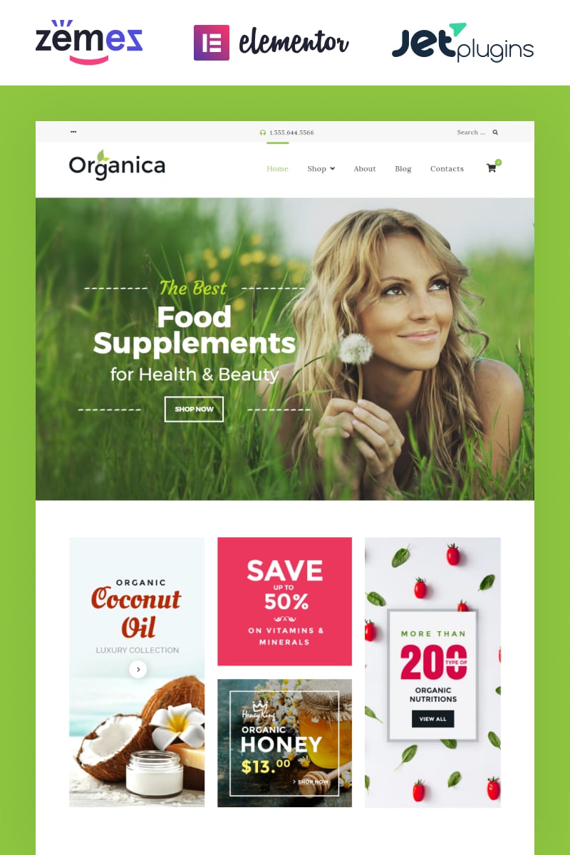 Organica WooCommerce Themes 60093