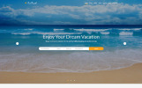 Travel Agency Преміум шаблон Маленький скріншот Адаптивний шаблон туристичного сайту