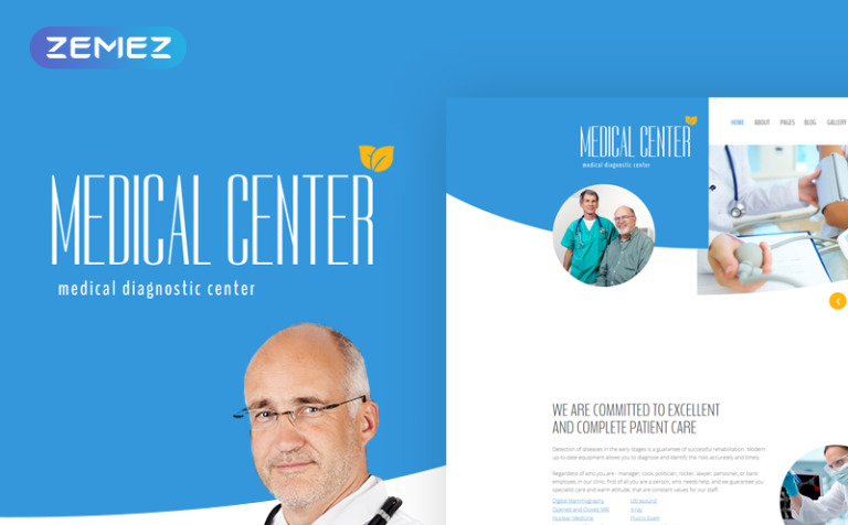 Diagnostic - Medical diagnostic center Bootstrap Joomla Template Big Screenshot Diagnostic - Medical diagnostic center Joomla Template New Screenshots BIG