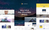 Jumerix Responsive Joomla Theme Kleiner Screenshot Joomla Vorlage namens "Jumerix"