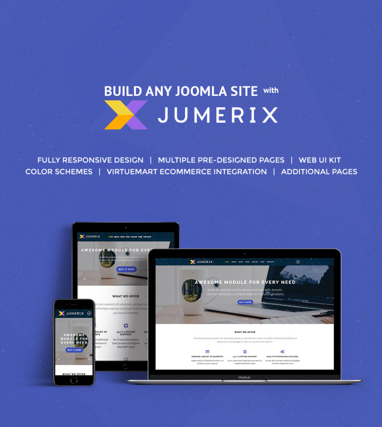  Jumerix - Multipurpose Joomla Template