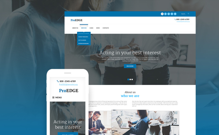 ProEDGE WPML ready WordPress Theme Big Screenshot ProEDGE WordPress Theme New Screenshots BIG