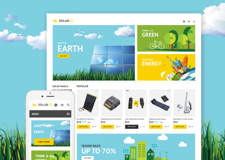 solar energy products  theme