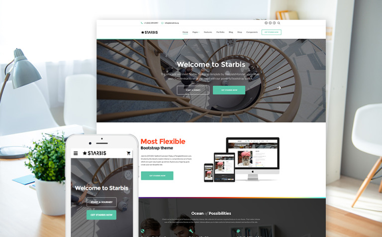 Investment Company Starbis - Multipurpose Website Template For Business Big Screenshot Starbis - Multipurpose Website Template For Business Big Screenshot