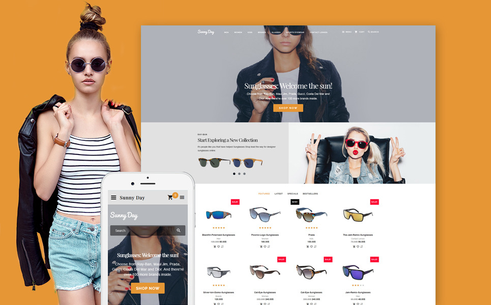 Sunny Day Sunny Day - Responsive OpenCart template + RTL Big Screenshot Sunny Day - Responsive OpenCart template + RTL New Screenshots BIG
