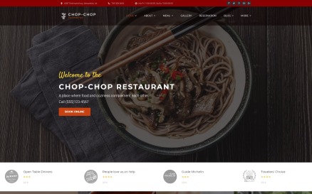 Chop-Chop - Asian Restaurant WordPress Theme