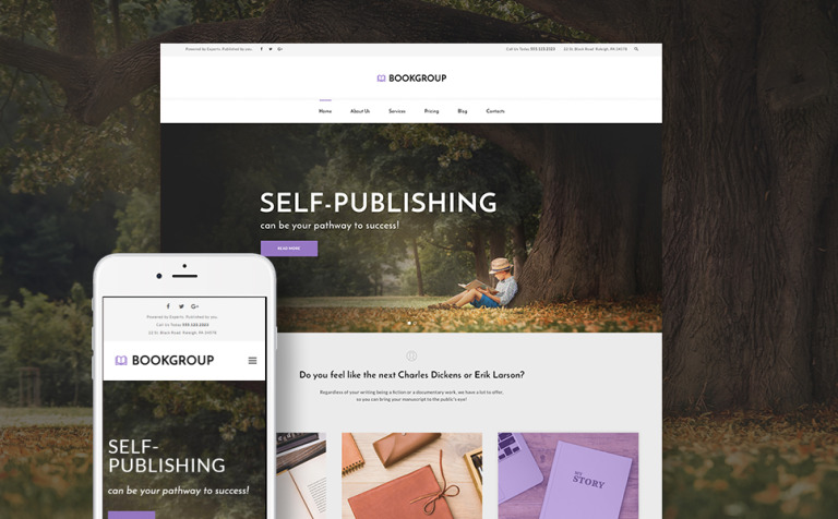 BookGroup - Book Publishing Responsive WordPress Theme Big Screenshot BookGroup - Book Publishing WordPress Theme New Screenshots BIG