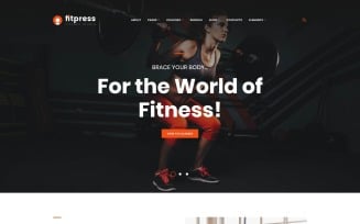 Fitpress - Fitness & Gym WordPress Theme