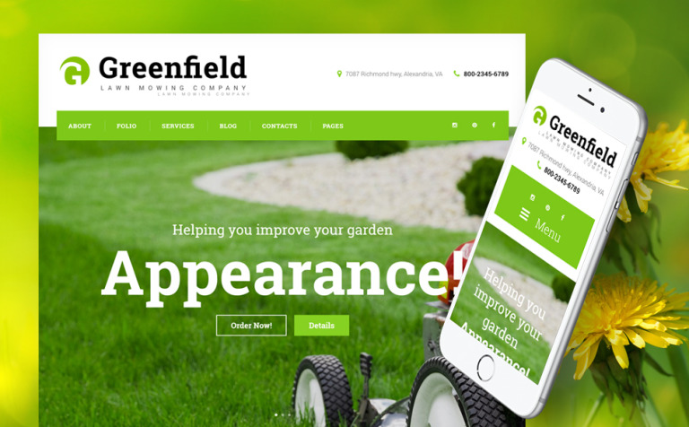 GreenField - Lawn Mowing Company Responsive WPML ready WordPress Template Big Screenshot GreenField - Lawn Mowing Company Responsive WordPress Theme New Screenshots BIG