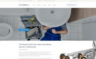 PlumberPro Website Template