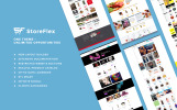 StoreFlex - Uniwersalny Bootstrap Szablon OpenCart Mały zrzut ekranu Responsywny szablon OpenCart StoreFlex - Uniwersalny #61111