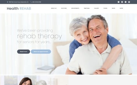 Rehabilitation Center WordPress Theme