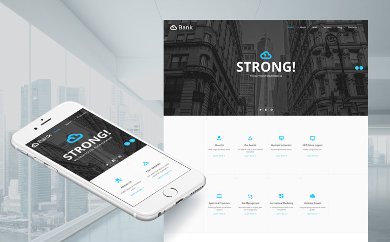 Bank Moto CMS HTML Template Big Screenshot Bank Moto CMS HTML Template New Screenshots BIG