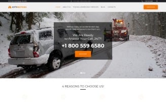 CityMotors - Auto Towing Company WordPress Theme