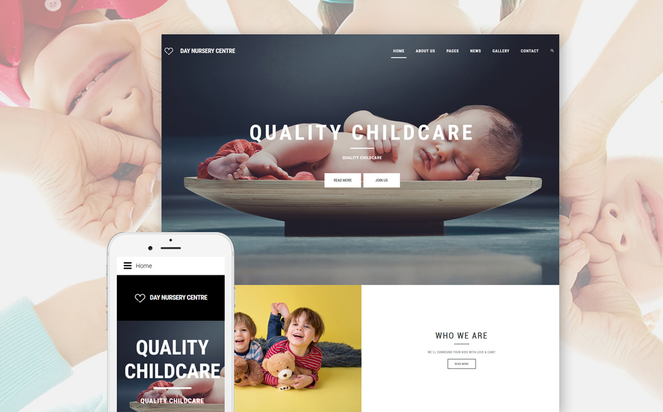 Day Nursery Center - Child care & Babysitter Responsive Joomla Template New Screenshots BIG