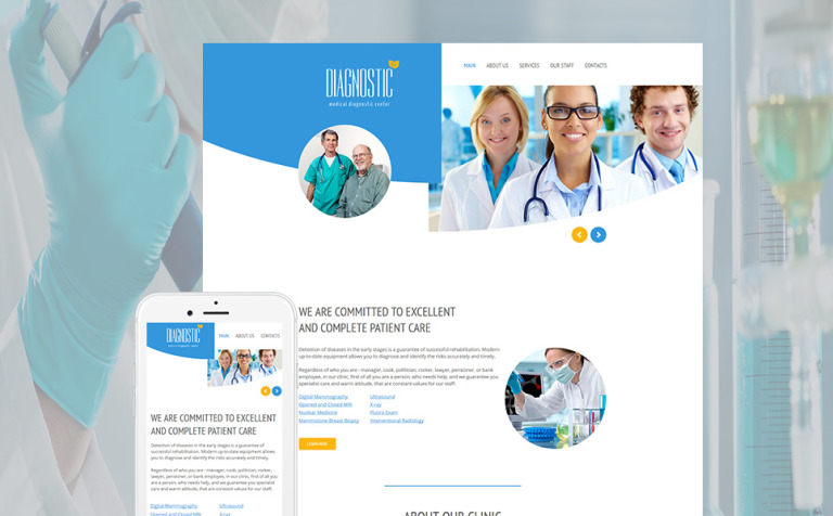Medical Premium Moto CMS HTML Template Big Screenshot Medical Moto CMS HTML Template New Screenshots BIG