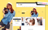 Fashion Store Responsywne Motyw PrestaShop Mały zrzut ekranu Responsywny szablon PrestaShop #61230 na temat: sklep modowy